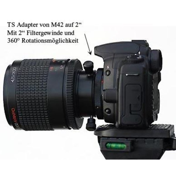 TS Optics Rotation system SC thread female (telescope side) on T2 male (camera side)