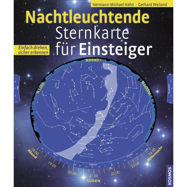 Kosmos Verlag Night-bright star map for a risers