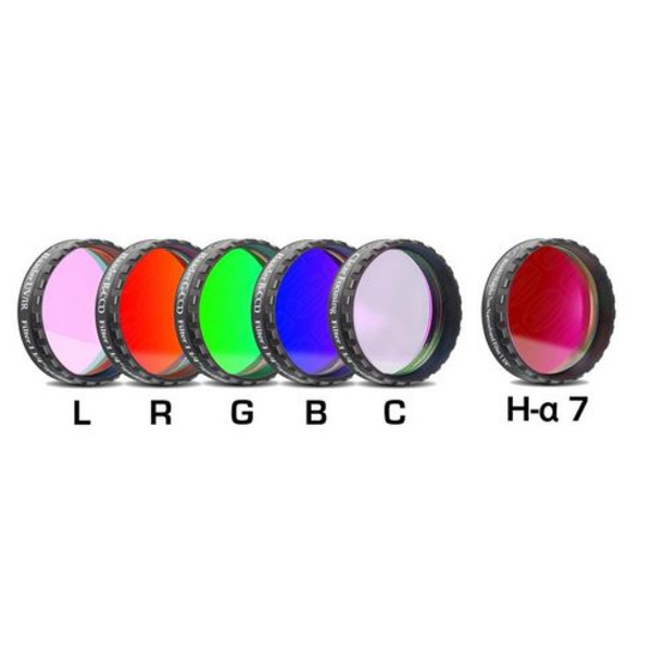 Baader Filters LRGBC-H-alpha 1.25" 7nm filter set