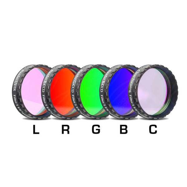 Baader Filters LRGBC-H-alpha 1.25" 7nm, OIII and SII filter set