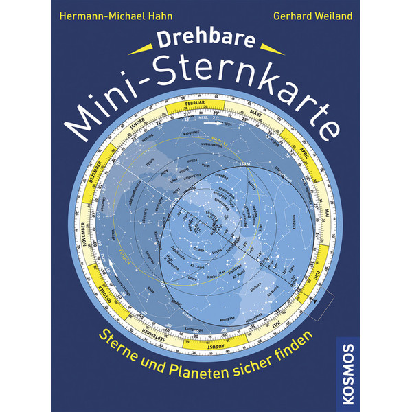 Kosmos Verlag Star chart Drehbare Mini-Sternkarte