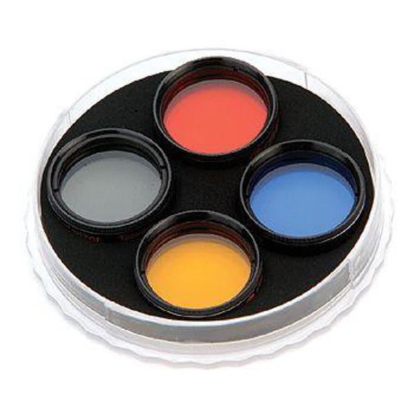 Celestron Filters 1.25" colour filter set (21, 80A, ND13, Pol)