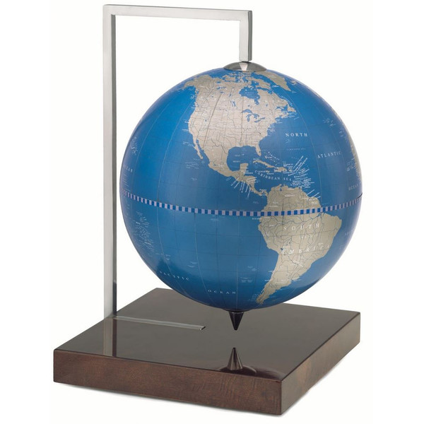 Zoffoli living Globe Quadra Radica Blue 22cm