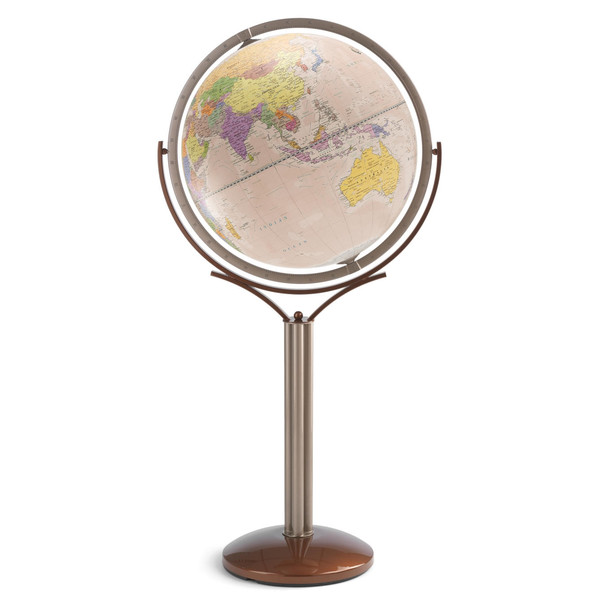 Zoffoli living Floor globe Magellano Rosa Antico 50cm
