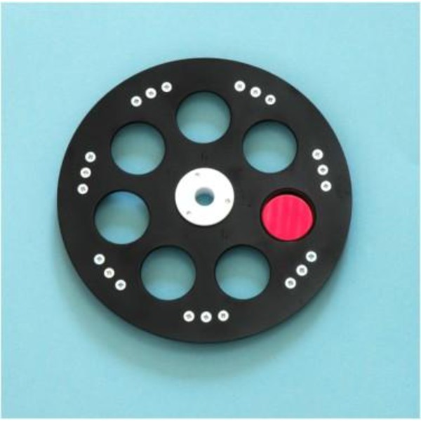 Starlight Xpress USB filter wheel for 7x 36mm filters with 72mm thread (male) + 72mm thread (female)