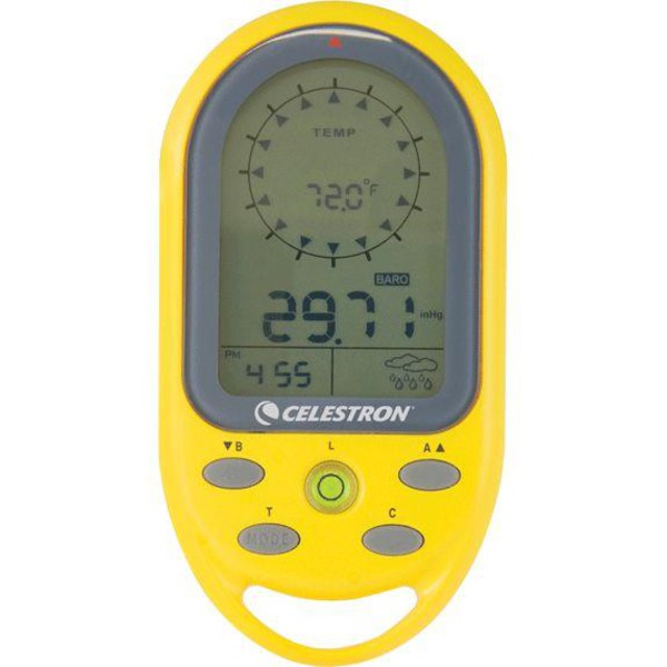 Celestron TrekGuide electronic compass, yellow