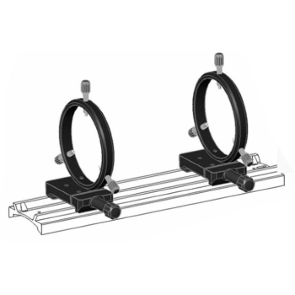 Celestron 125mm GuideScope rings (2 pieces)