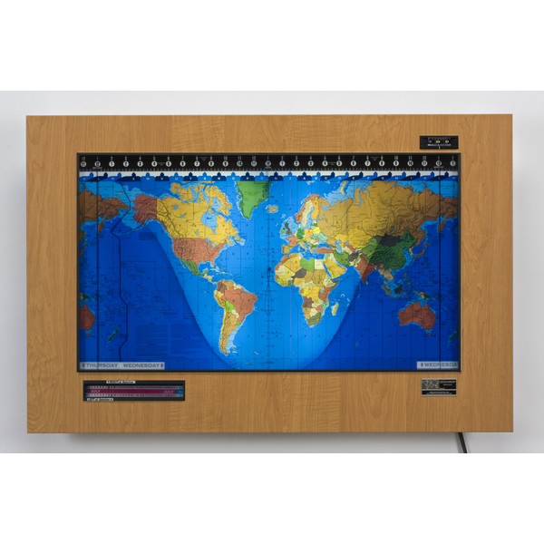 Geochron Original Kilburg in Russian maple plastic black bordered design