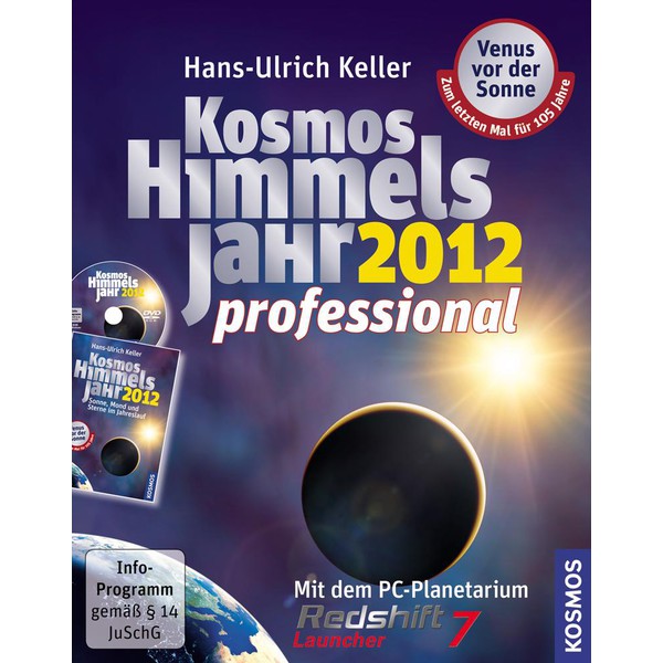 Kosmos Verlag Almanac Kosmos Himmelsjahr 2012 professional book and DVD ROM, German