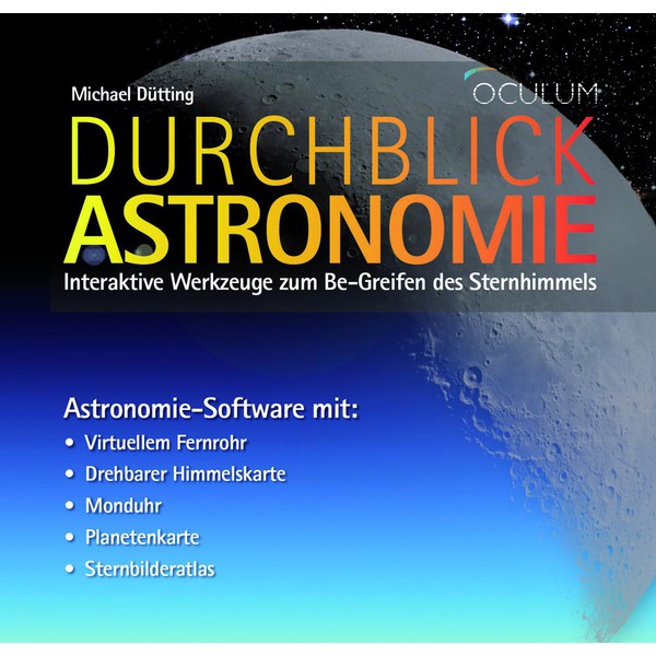 Oculum Verlag Software Durchblick Astronomie book, German