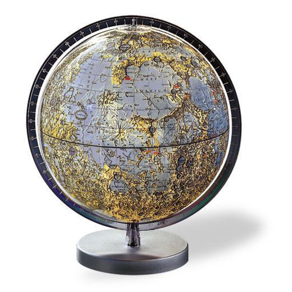 Columbus Moon globe, 26cm