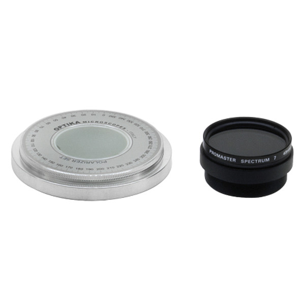 Optika Polarisation kit (filter and rotating stage)