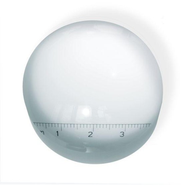 Bresser Magnifying glass 2.5X, 60mm round magnifier lens
