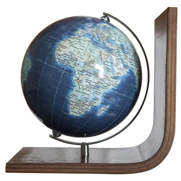 Columbus Duo Azzurro BST 241250 mini globe bookend