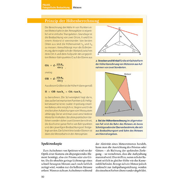 Oculum Verlag Meteore book, German