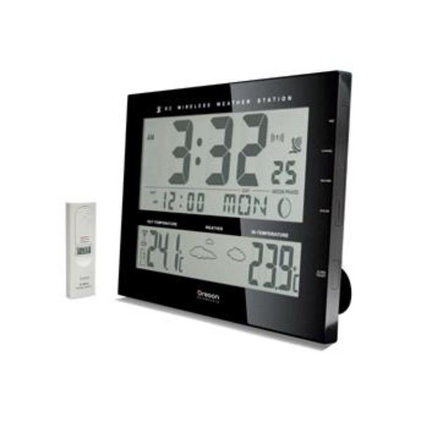 Oregon Scientific Funk Wetterstation Jumbo Wanduhr JW102