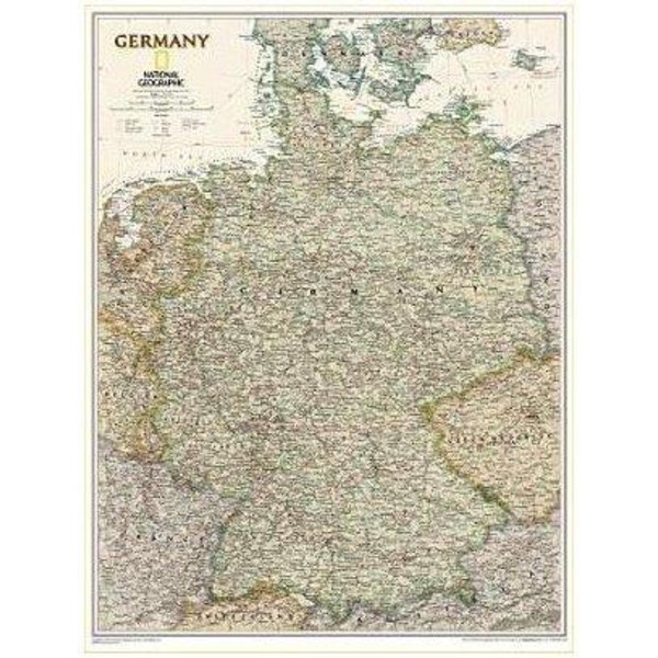 National Geographic Map Germany
