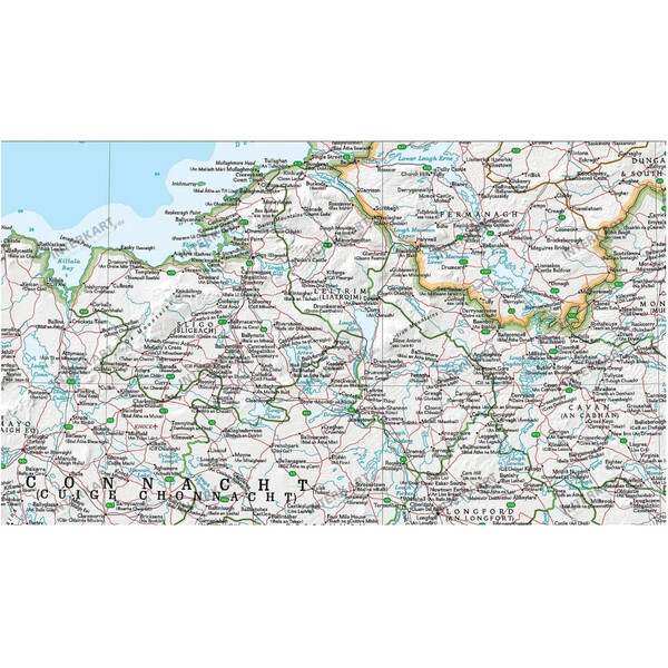 National Geographic Map Irland (76 x 91 cm)