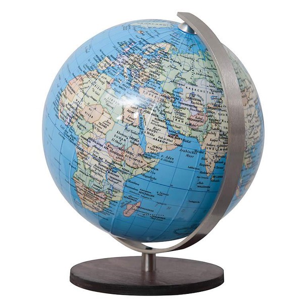 Columbus Mini globe Duo Makassar wood 12cm