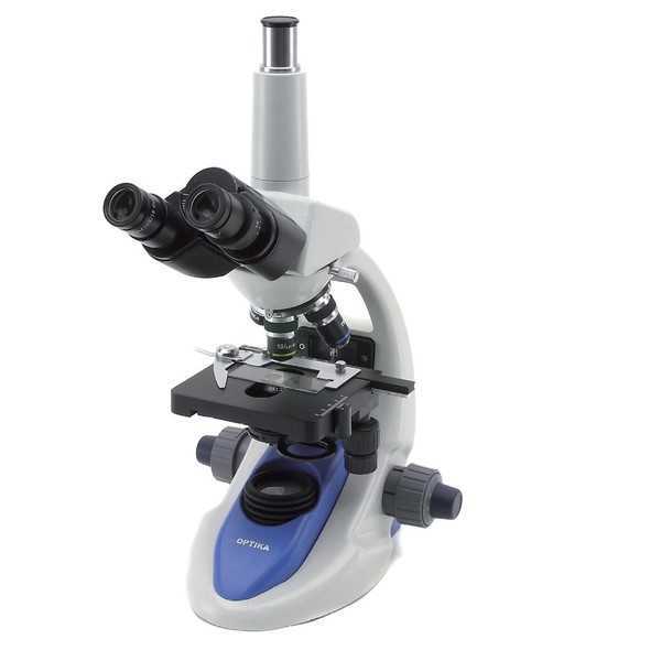 Optika B-193 1000x trinocular microscope