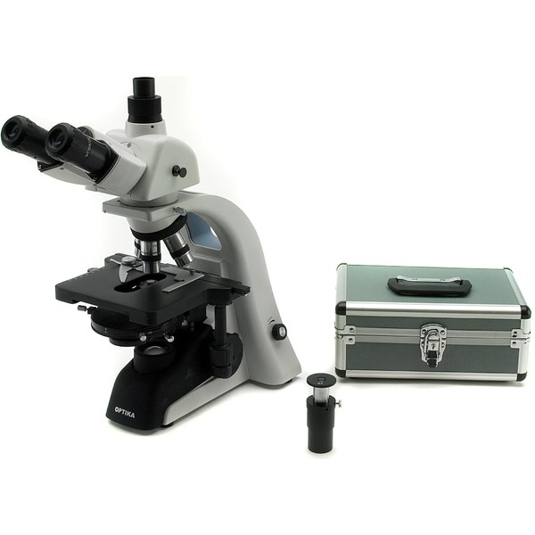 Optika Trinocular phase-contrast microscope with IOS B-353 Phi