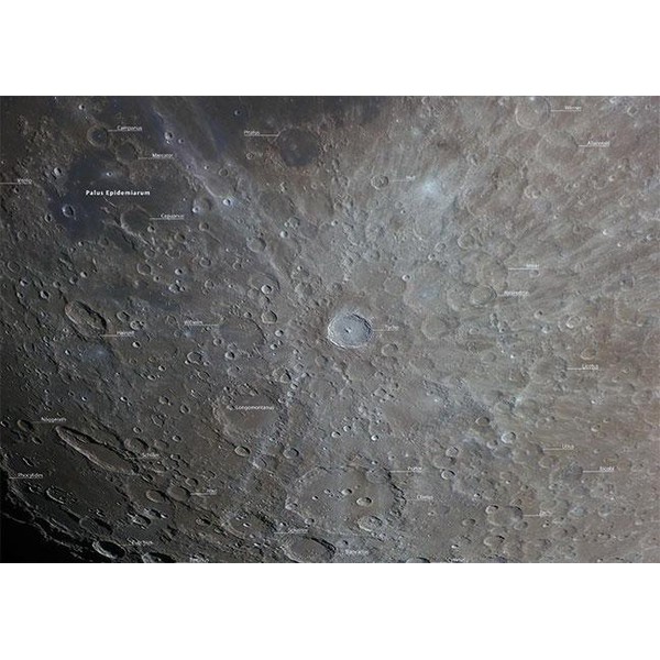 Oculum Verlag Poster Der Mond (poster in German)