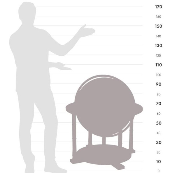 Zoffoli living Floor globe Aries 60cm