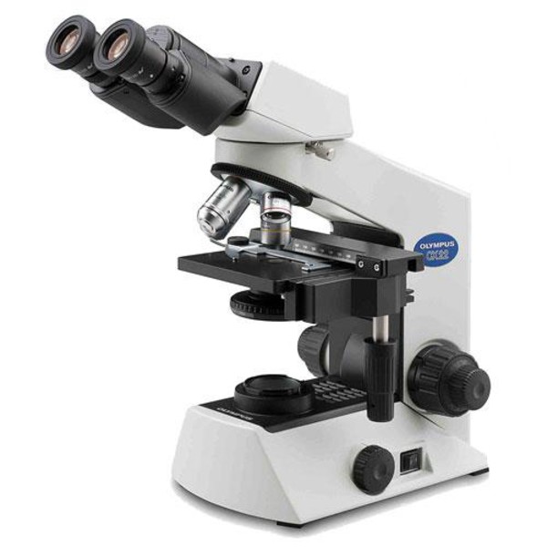 Olympus CX 22 RFS2 microscope with halogen lighting