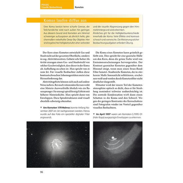 Oculum Verlag Kometen - Eine Einführung für Hobby-Astronomen (book in German)