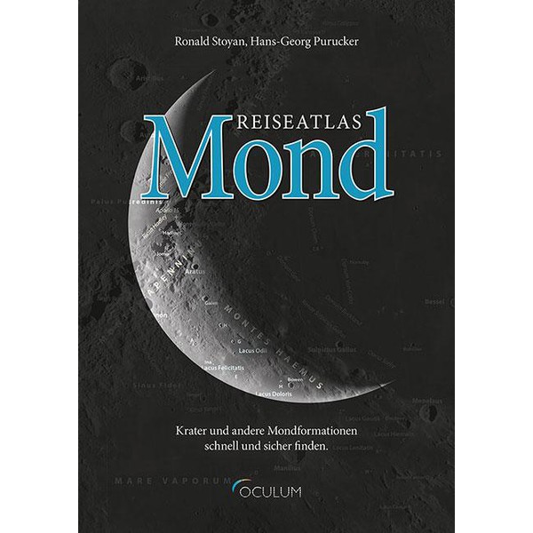 Oculum Verlag Occulum Publishing Book - Travel atlas of the Moon (in German)