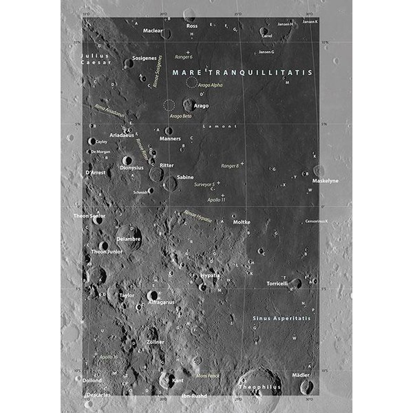 Oculum Verlag Occulum Publishing Book - Travel atlas of the Moon (in German)