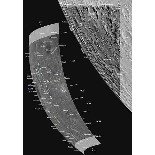 Oculum Verlag Occulum Publishing Book - Travel atlas of the Moon (in German)