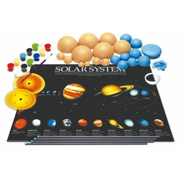 HCM Kinzel 3D Solar System mobile construction kit - illuminated
