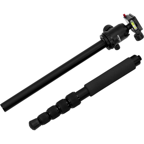 Omegon Pro aluminium tripod + 3-way-panheads Pro PD80 tripod pan-head