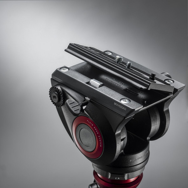 Manfrotto MVH500AH fluid video tilt head, flat base