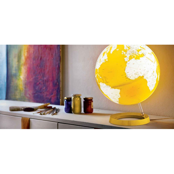 Räthgloben 1917 Globe Light&Colour Yellow 30cm