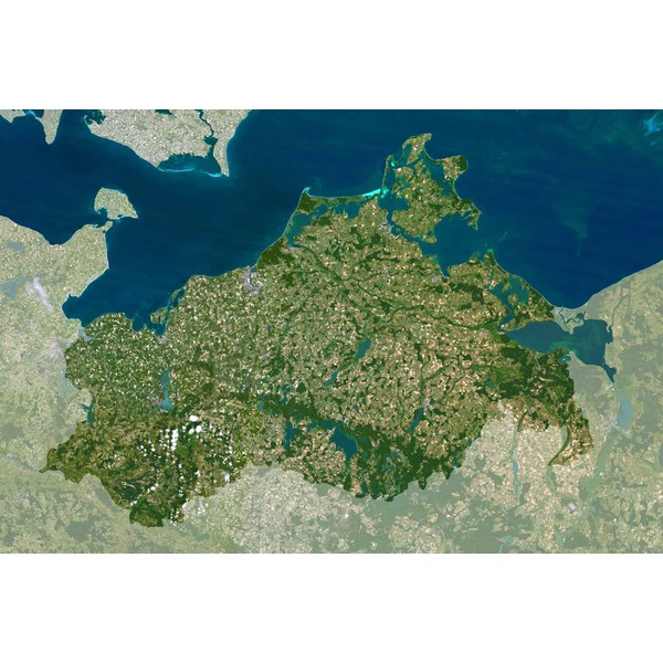 Planet Observer Regional map Mecklenburg Vorpommern