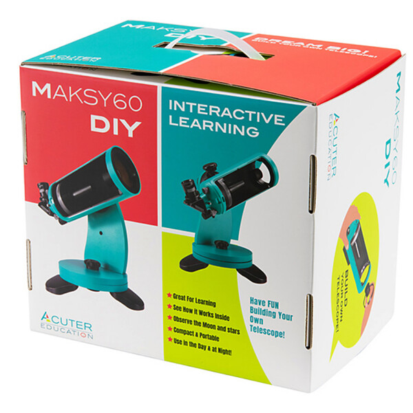 Acuter Maksutov telescope MC 60/750 MAKSYGO-60 Mini Dobson DIY