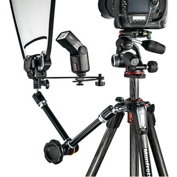 Manfrotto MK055XPRO3-3W tripod set with 3-way pan-head