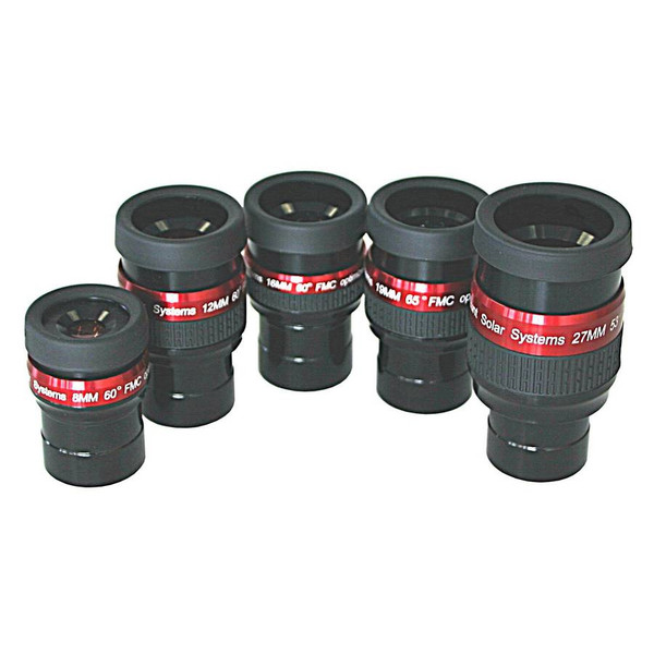 Lunt Solar Systems 1.25" H-alpha optimized eyepiece set