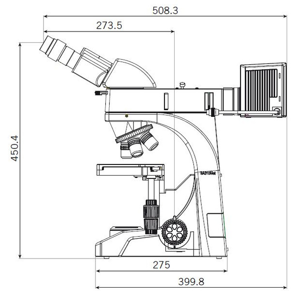 Motic BA310 MET binocular microscope