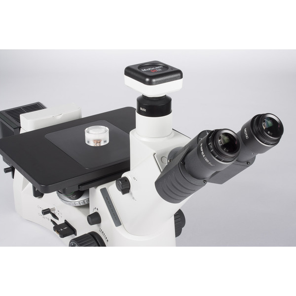 Motic Inverted microscope AE2000 MET, trino, 50x-500x, LM, Darkfield, 100W