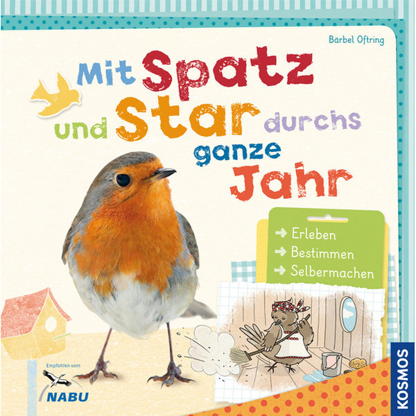Kosmos Verlag With Sparrow and Starling Through the Year (in German)