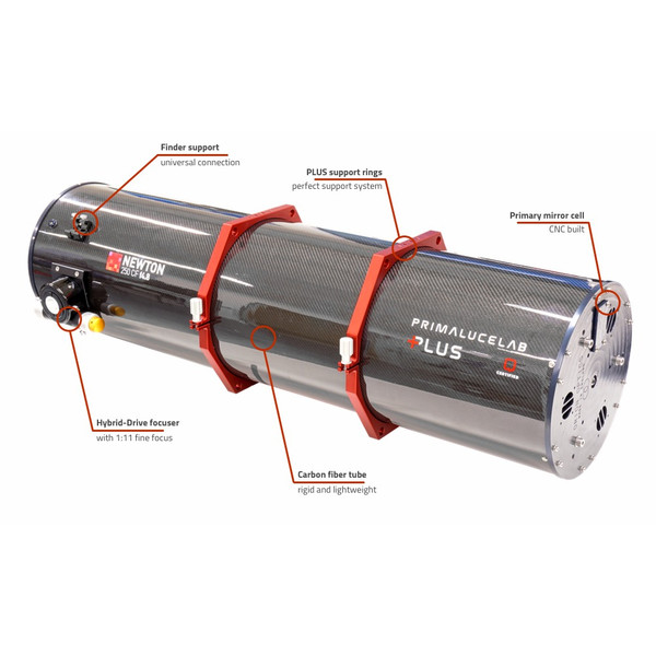 PrimaLuceLab Telescope N 250/1200 Carbon OTA