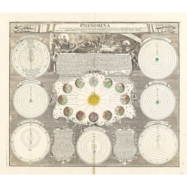 Albireo Reproduction 1742 Coelestis star atlas