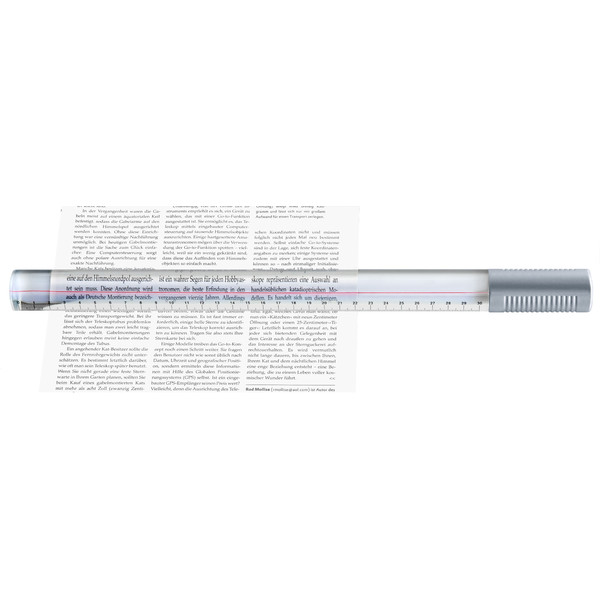 Magnifying glass Optus ruler with magnifier