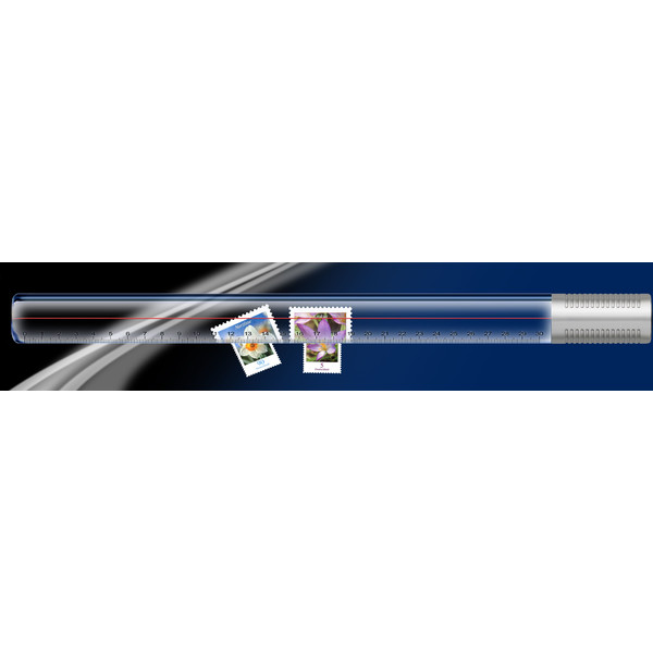 Magnifying glass Optus ruler with magnifier