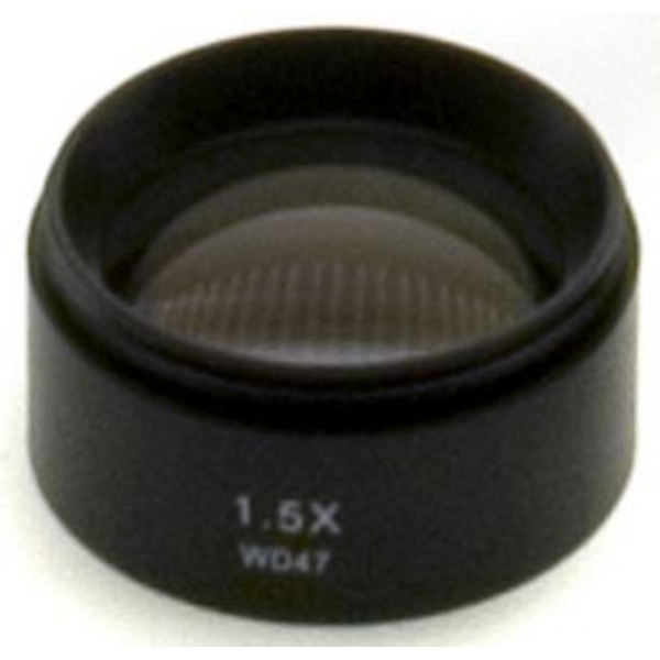 Optika Objective SAO1.5; 1.5X auxiliary lens for modular series SZN microscope heads