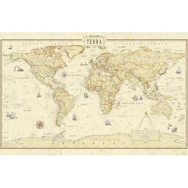 Terra by Columbus Renaissance World Map