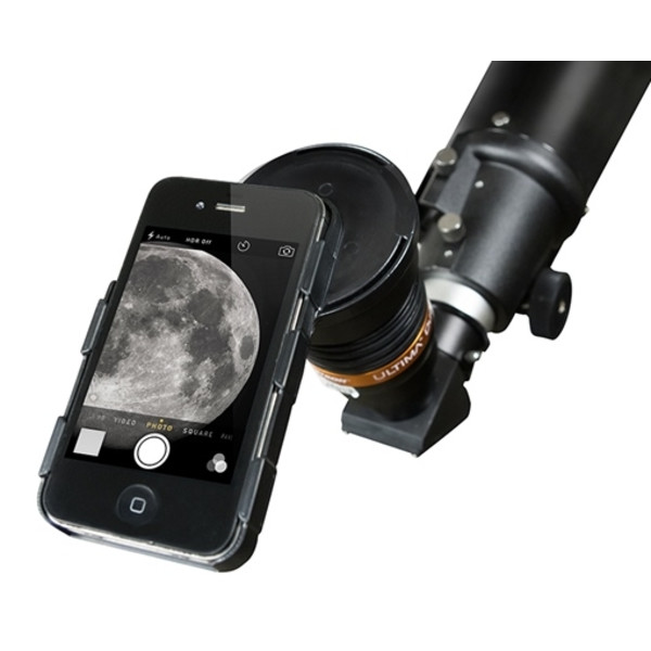 Celestron Ultima Duo telescopes 4/4S iPhone smartphone adapter